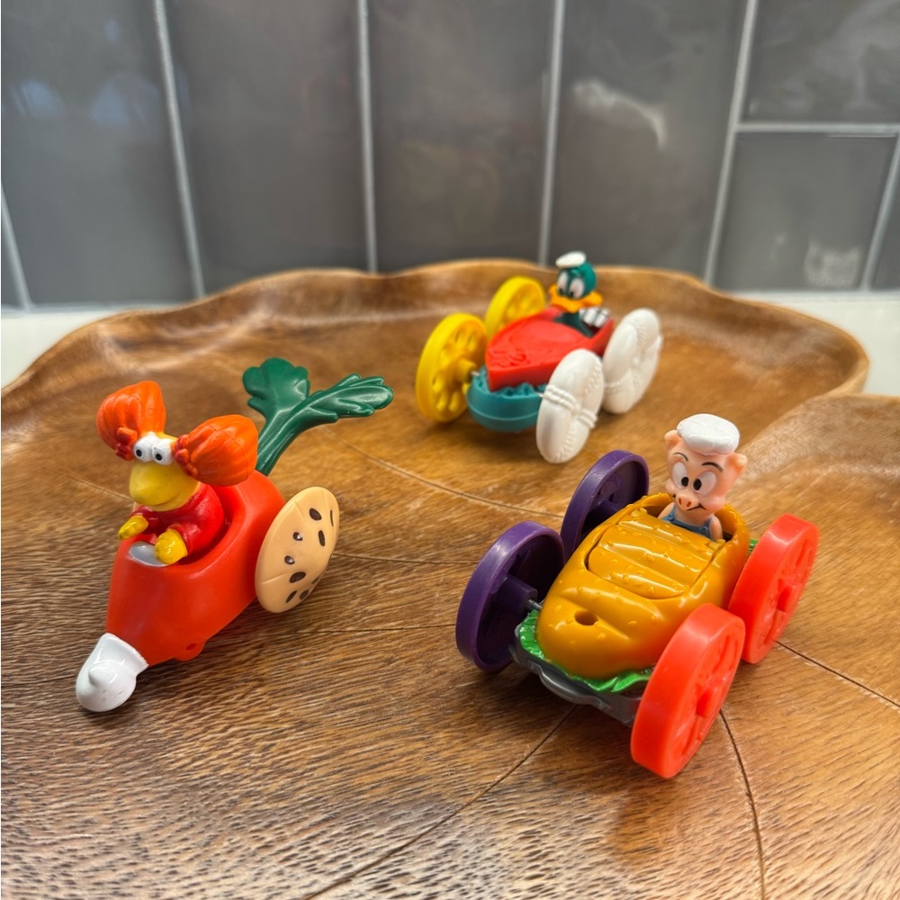McDonald's Colorful Character Toy Cars